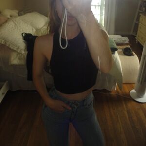 Zara ribbed tank top